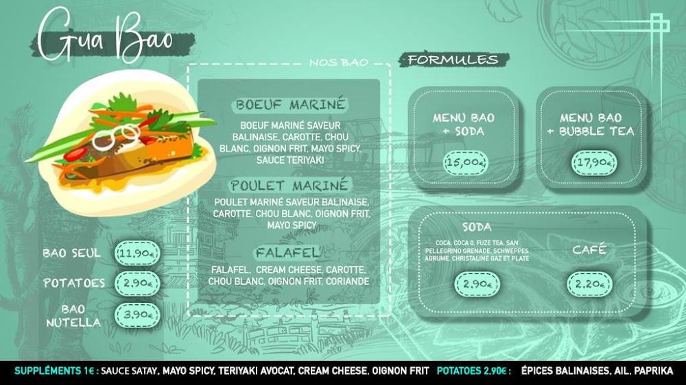 Bubble Bali - Poké bowl - gua bao - Asian food - Menu Image 2